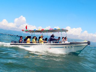 陽江之旅-馬尾島坐游艇