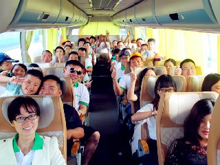 陽江之旅-車上合影
